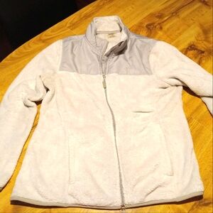 Danskin Fleece Zippered Long Sleeve Lightweight Winter Coat Size 14-16